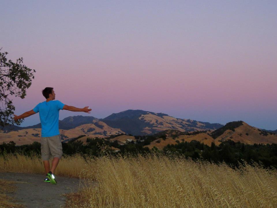 Mark in the hills above Walnut Creek, CA