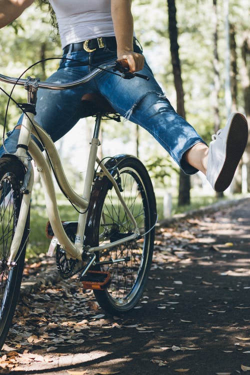 Girl on Bike