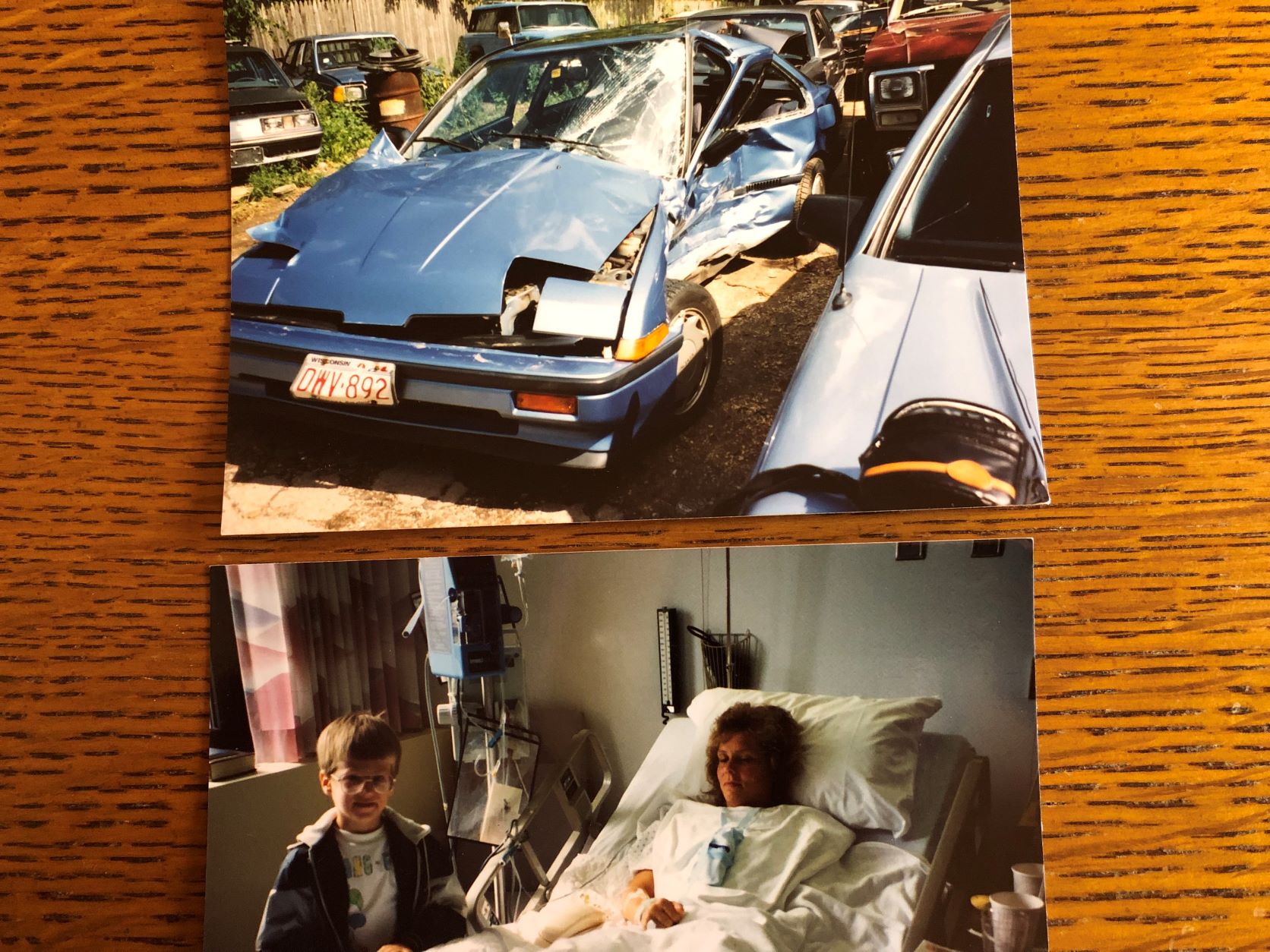 Karen's Car Accident and in Hospital