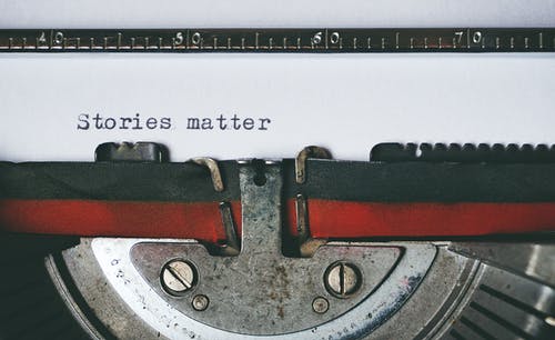 Stories Matter Typewriter