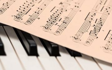 Piano and Sheet Music